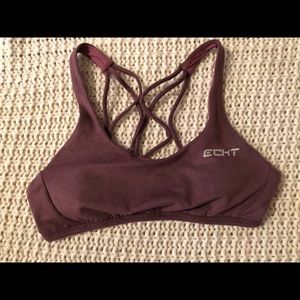 Purple Impetus sports bra from ECHT. Size medium.